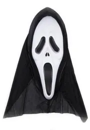 Horror -Schädelmasken Halloween Party Dekor Masken schreien Skelett Grimace Requisiten Volles Gesicht für Männer Frauen Maskerade Masken DHF2799789497