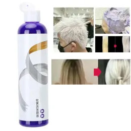 Kolory 275 ml szampon farb do włosów żółty usuwanie lniany szary sier kolor blokady szamponu ochrona na sier Blond Bleached Grey