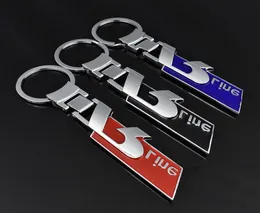 VW Volkgen R Line Metal Keychain Car Logo Blue Silver Audi s Line Zinc AlloyキーリングギフトSoubenir2758417