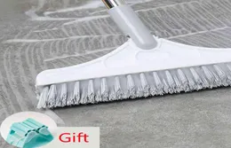 Escova de piso pincel girating rift vassaceiro limpador de borracha limpador de borracha pincel piso limpador de pó de limpeza de limpeza de banheiro 220115417610