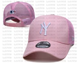 Baseball Capt Classic Sports NY Cap bordado letra boné moda tênis chapéu de caminhão Hat Hat Unisex Luxo Summer Sun Protection NY Hat