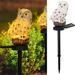 ديكورات Solar Owl Garden Light في الهواء الطلق LED LED LAD LAMN LAMN FOR GARDEN DERINPRIOP LIGHTING LIGHT Outdoor Solar Lamp