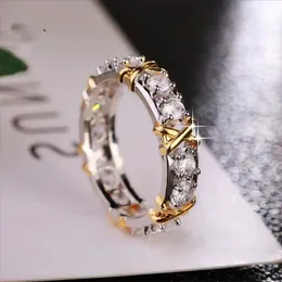 Wysoka wersja 10 K Gold 4 M Laboratorium MO is s a n i t e pierścienia 925 srebrna biżuteria zaręczyny