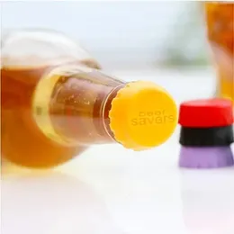 Reusable Silica Gel Bottle Cap Sealed Beer Vinegar Soy Sauce Soda Cola Leakproof Sealing Wine Protective Stopper Bar Tools 240428