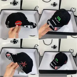 Ball Caps Дизайнерский бейсбол мужчина для женщин мода Iti вышитые буквы CASQUette Drop Accessories Accessories Hats Gloves Otbjq