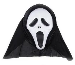 Horror -Schädelmasken Halloween Party Dekor Masken schreien Skelett Grimace Requisiten Volles Gesicht für Männer Frauen Maskerade Masken DHF2798895174