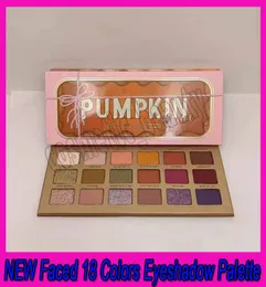 Nova paleta de sombras de sombra de 18 cores para FAC Eyeshadow de cor de abóbora laranja 2020 Christmas Limited High Color Rendering Makeup7112001