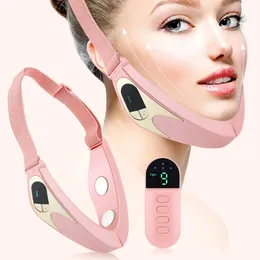 Slimmingenhet Vface Facelifting Firming Skin Care Face Fainning Beauty Instrument 6Mode 9Sped Compress 240430