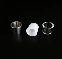Quartz Insert Titanium Bowl för Peak Atomizer Repairt Kit rökningstillbehör med 3 typer2216808