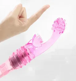 Ny vattentät finger ShapegSpot Vibrator Squirt Rocket Tickler Pocket Rocket Gspot Klitoris Stimulerar med Retail Pakcage3166875