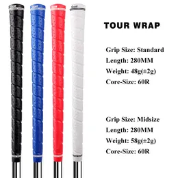 13pcslot wrap Golf Grip 3 цвета TPE Material Midage Club Grips защита окружающей среды 240422