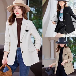 Tasarımcı Kadınlar Blazer Blazer Moda Premium Blazer Plus Boyut Bayanlar Üst Ceket Ceket İş Gündelik Blazer Tahil Tasarımcı Giyim