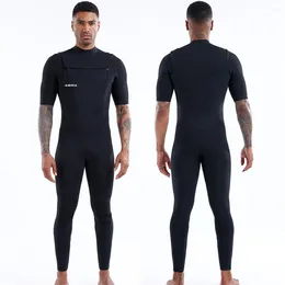 Roupas de banho feminina 3 mm 3mm Cr Cr Resistente a frio Terno de mergulho quente Surfing Surfing Pull horizontalmente aberto com forro super elástico