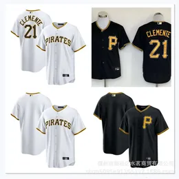 Pirates Pirates Pittsburgh Clemente White Black Game Player Name