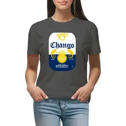 Polos da donna Chango - La migliore birra calda in Messico perché l'abbiamo incazzata !!T-shirt della camicia Desperado