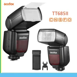 Flaş godox tt685ii flaş ttl hss kamera flaş speedlite tt685c tt685n tt685s tt685f tt685o kamera flash speedlite fotoğraf lambası