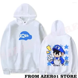 남자의 후드 smg4 merch para homens e mulheres moletom com capuz manga comprida logotipo 달콤한 스트리트웨어 인버 노