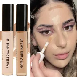 High Coverage Concealer Corrector Anti Dark Circle Freckle Waterproof Foundation Highlighter Pen for Face Makeup Base Cosmetic 240430