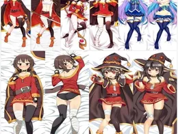 Cuscinetto anime giapponese Konosuba God039 Blessing su questo meraviglioso mondo Megumin Dakimakura Copri abbracciano Y2001041002065