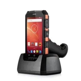 ماسحات ضوئية 5 "جهاز لوحي الجهاز المحمول ، محطة بيانات الهاتف المحمول ، Android 7.0 1D 2D Laser Barcode Scanner 4G Logistic PDA Phone