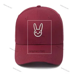 Caps de bola Bad Bunny Bordado Baseball Cap 100% Rapper de algodão Reggaeton Artista Papai Hat Unissex Casual Men Women Snapbacks Cap Hip Hop Hat 8942