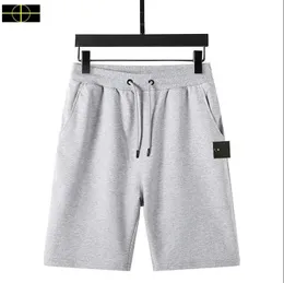 Jaqueta de pedra 23SS Designer short masculino Summer Fashion Streetwear Cotton Casual Beach Homens feminino Brand shorts calça