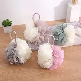 Accessori per gli strumenti da bagno Accessori a maglie morbida da bagno spugna a sfera di nylon spazzola per la doccia per la doccia per il detergente esfoliante di nuovi prodotti da bagno Q240430