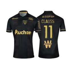 Camisetas masculinas 21 22 Lens RC Clauss 2021 2022 La Force de, Le Maillot Collector E-Barbe5983178