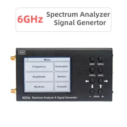 SA6 6GHZ Портативный спектр анализатор сигнала Genertor 3G 4G LTE CDMA DCS GSM GPRS Glonass 240429