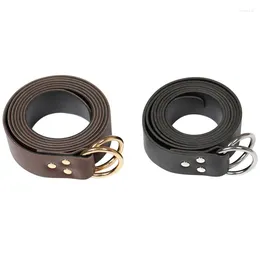 Cintos cinturões antigos cinturões medievais de cintura ringbuckle wrap anéis duplos adereços de adereços de figurinos acessórios