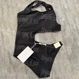 Kobiet marki stroje kąpielowej luksusowe kostium kąpielowy Projektant seksowne push up kostium kąpielowy kostium kąpielowy Summer uroczy plaża One Piece Hollow Out Body Swim Body