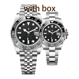 126710 Herren Watch Sports Uhr 40 mm Automatische mechanische Uhren 904L Stahl Super Bright Watch wasserdichte Keramikgelenkwache 2813 Watchc Luxury Watch aaaaaa Warch
