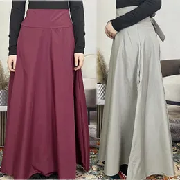 Ethnic Clothing 2024wish Cross-border Classic Solid Color Half-length Skirt With Fashionable And Versatile Style For Women