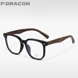 サングラスフレームUltra Light Polygonal Men's Eyeglass FrameレトロとファッショナブルなTR90女性用の光学処方箋グラス