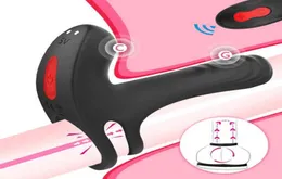 Nxy Couple G Spot Vibrator Penis Vibrating Cock Ring Vagina Clitoris Stimulator Erotic Adult Toys Male Dildo for Women 012110526165752109