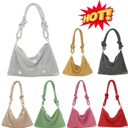 Mulheres brilhantes shinestone jantar sacar de festa bolsas de casamento luxuoso diamante de bolsas de bolsa feminina de diamante full