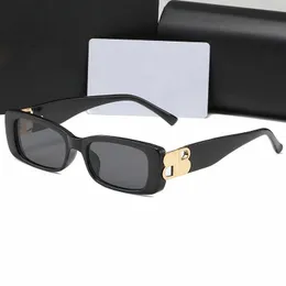 Óculos de sol do designer masculino para homens de luxo de luxo, homem, mulher retângulo polarizado Mirror Mirror Sunglasses Lunette de Soleil Frame Shades