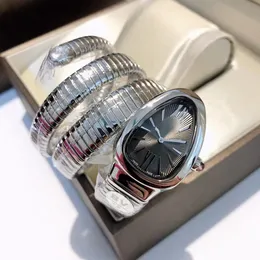 Designer de moda Assista Women Montre Snake Watch Relogio Top Quality Serpentine Watch Watch Diamond Watch for Lady Classic Bracelet Style Spring Strap Orologio di Lusso