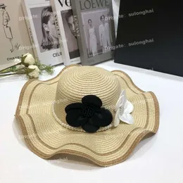 Moda Hat Straw Homem Mulheres Chapéu de Captador Designer Fisherman Hats Sun Protection ELIGADO Viagem de verão Praia Sunshat Lady Trend Grandes Caps de Eaves