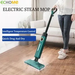 ECHOME Steam Mop Heating Electric Mop Household Intelligent Wireless Floor Cleaner Mopping High Temperature Cleaning Machine 240422