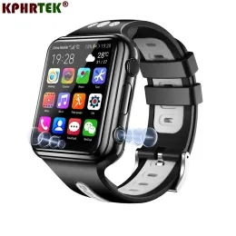 Watches Dual Camera W5 Android 9.0 4G Video Call Smart Watch Phone 4 Core CPU 8GB 16GB GPS WiFi Student Children App Store Smartwatch