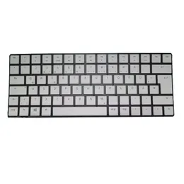 Wholesale Laptop Keyboard For RAZER Blade 12618209-00 2H-BC4GMR51011 911100129450 German GR White Without Frame NEW