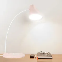 Tischlampen lernen Nachtlampe Schnelle Ladegerät Control Leses Lesen Flexible Dekorieren Lichtstudie Schlafsaal Haus Zuhause