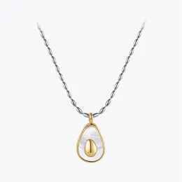 Enfashion Avocado Chain Collese для женщин милые фруктовые ожерелья из нержавеющей стали модные ювелирные ювелирные украшения Collier Femme P213237 240430