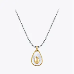 Enfashion Avocado -Kette Halskette für Frauen Süßes Obst Halsketten Edelstahl Mode Schmuckparty Collier Femme P213237 240430