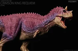Diğer Oyuncaklar Rebor Botulinum Toxin Velociraptor Tyrannosaurus Rex Bull Scarlet King Dinosaur Simülasyon Model Oyuncak Şiddet Dragon Handl240502