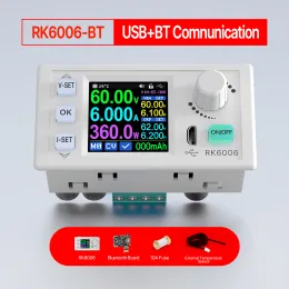 Tillbehör RK6006BT CNC: s likström Reglerad strömförsörjning 60V 6A 4 -siffrig Kommunikation Justerbar DC till DC Stig ner spänningsbänken