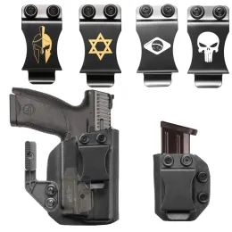 Holster Kydex internes Holster für CZ P10 C olight pl mini 2 Valkyrie Taschenlampe 800 Lumen Magazine Halter Verschleierung Klaue