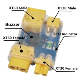 Tillbehör för IFILT XT30 / XT60 SMART ROKE STAPER Säkring Test Säkerhet Plug Shortcircuit Protection Plug för FPV Racing Drone