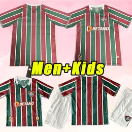 2024 2025 Fluminense Soccer Jerseys Third Fred Ph Ganso Nino 23/24 Camisa Football Shirt Lucca egidio nonato men fans prose home men kids